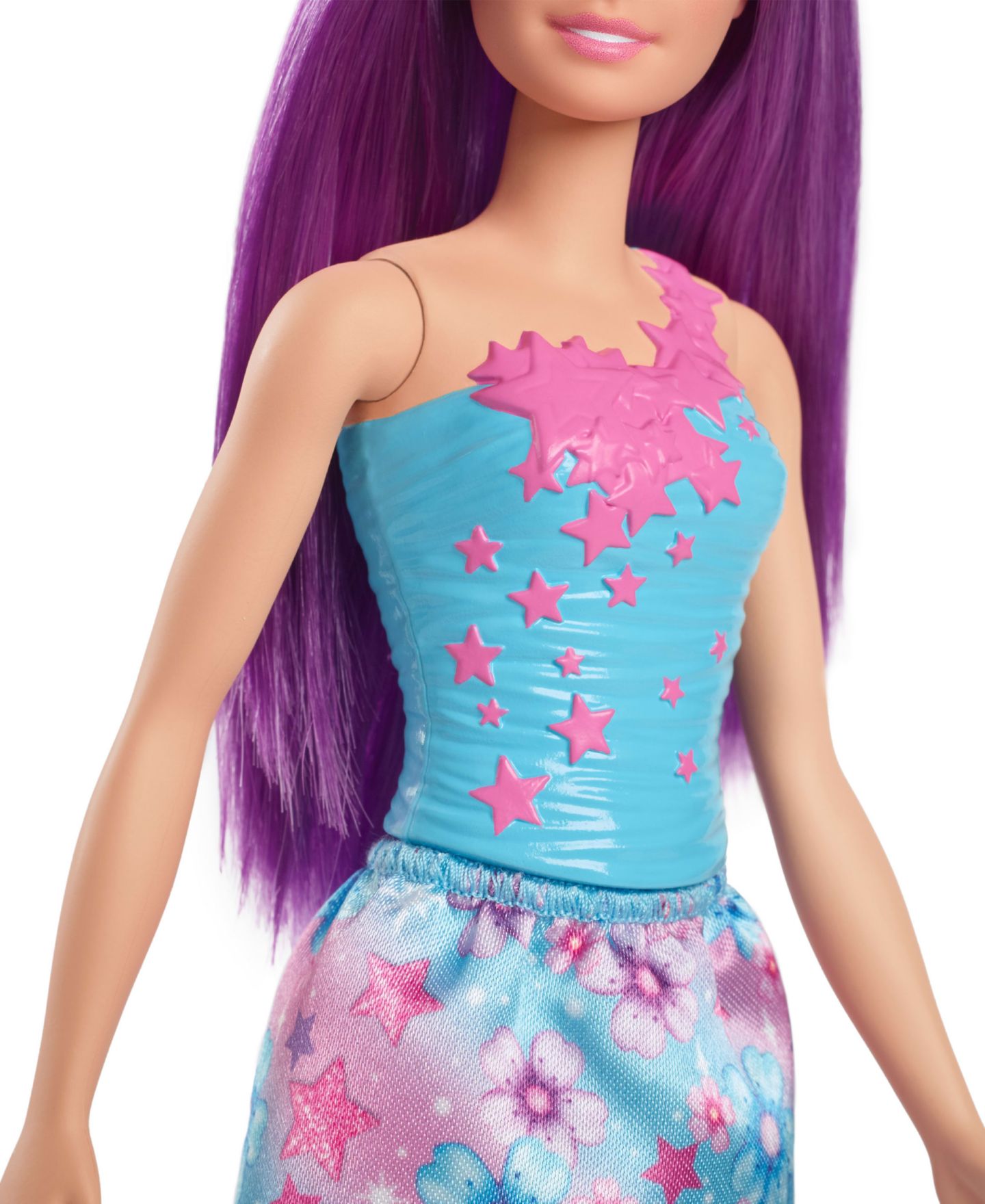 Игровой набор Barbie: фэнтези-кукла и единорог с седлом, щёткой и аксессуарами — фото 4