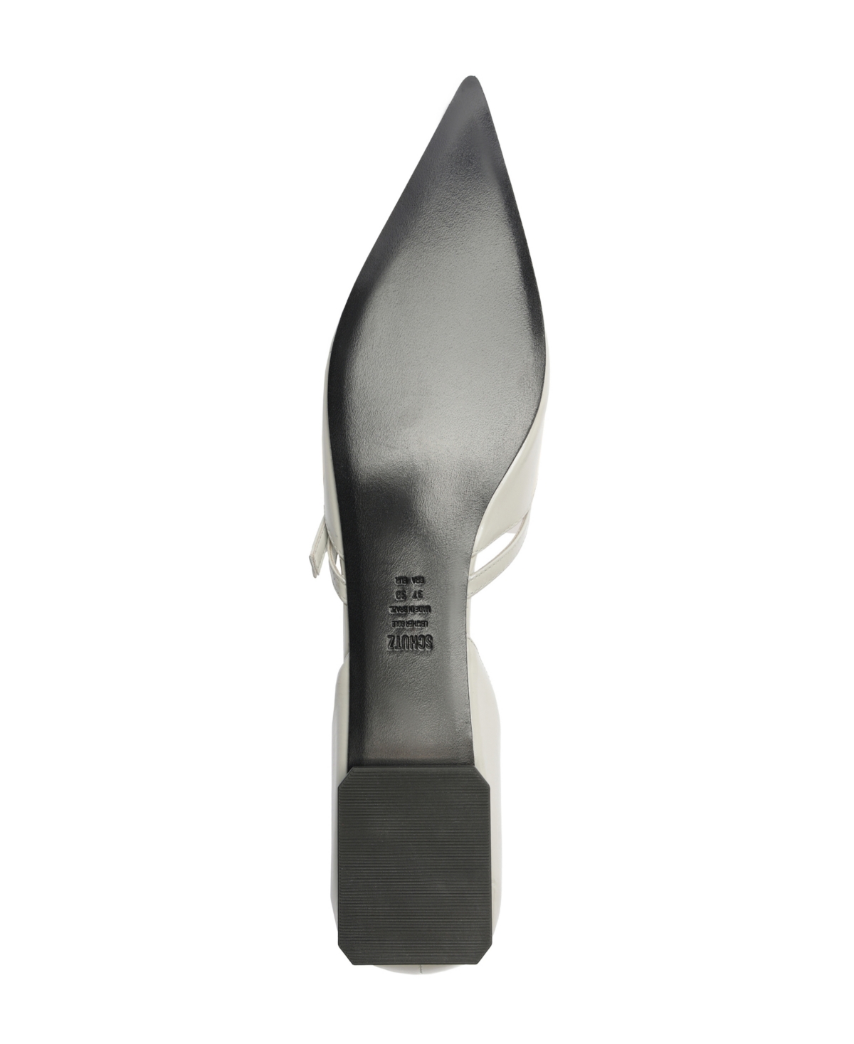 SCHUTZ WOMEN'S RUE BUCKLE POINTED TOE FLATS 