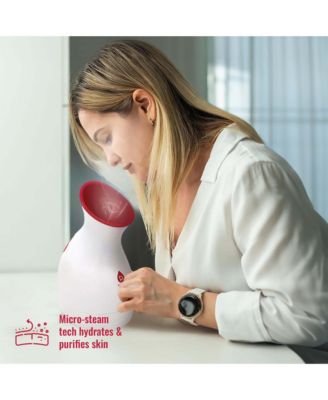 Spa-Ready Skincare Bundle: Facial Steamer & Hydrating Lip Masks (Pack of 6)