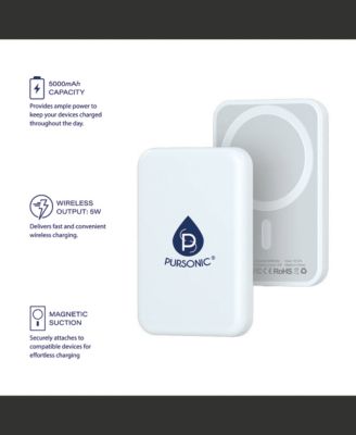 Magnetic Wireless Power Bank – Portable, Powerful, Effortless Charging