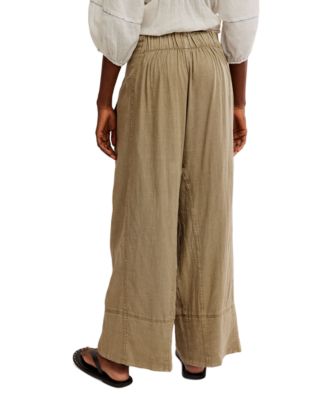 Women's Days End Linen-Blend Pull-On Pants