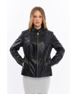 Women's Genuine Leather Jacket
