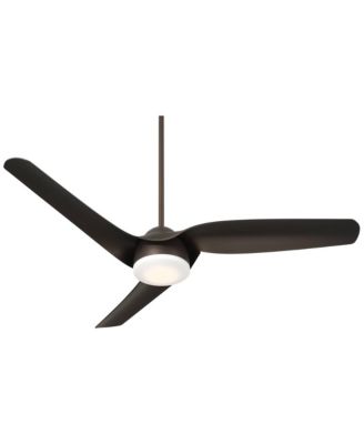 54 Inch 3 Blade LED Light with Remote Control Damp Rated Ceiling Fan