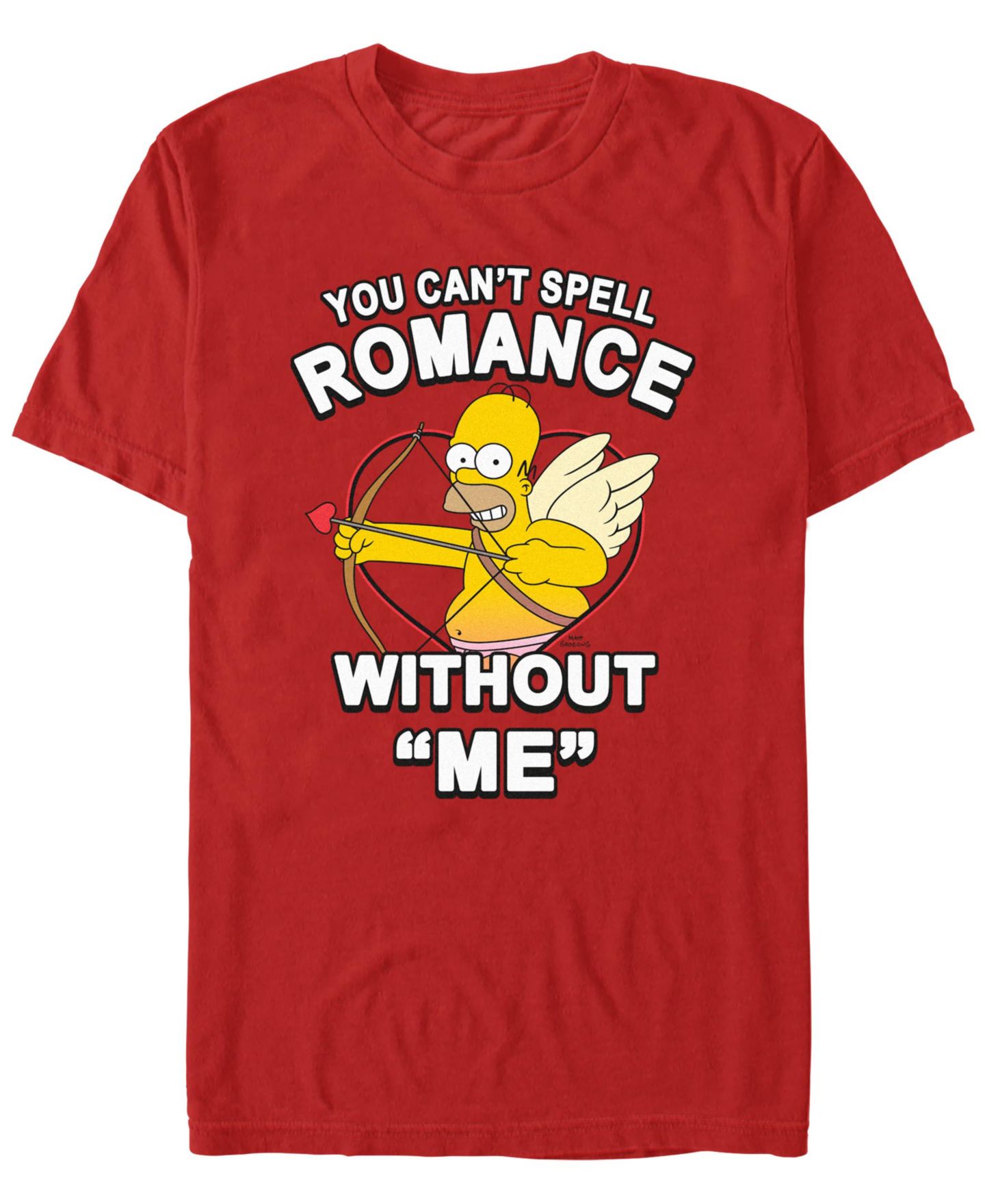 Мужская футболка Fifth Sun The Simpson's Not Today Short Sleeve, цвет: Красный — фото 1
