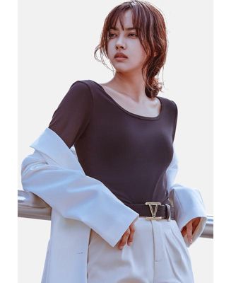 Women's Solid & Casual Belt 35mm Victoria Hyde Victor