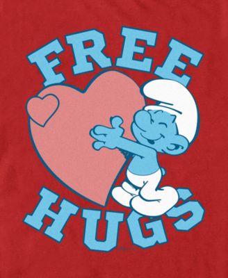 Men's Smurf's Free Hugs Short Sleeve T-Shirt