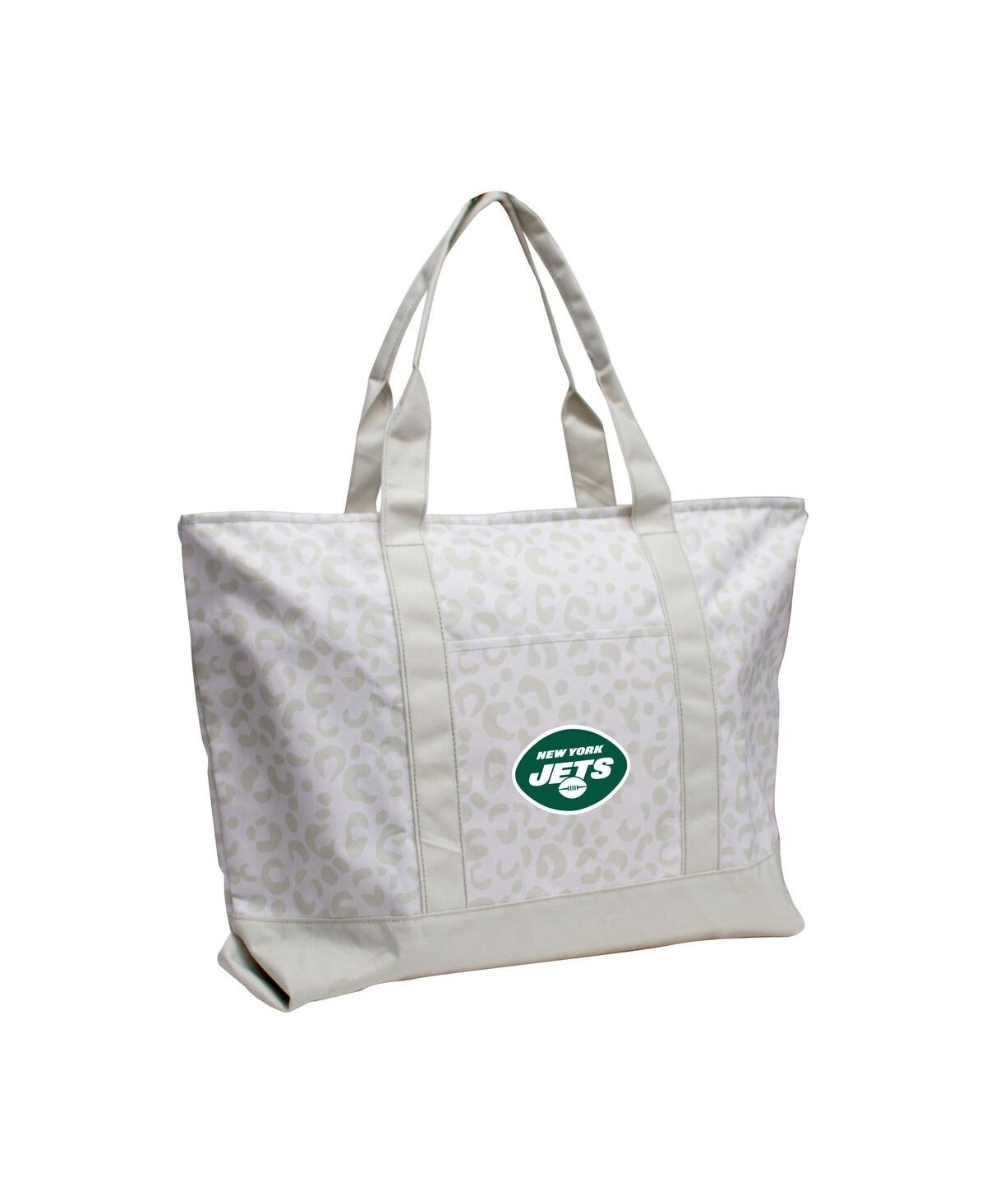 New York Jets Leopard Pattern Tote