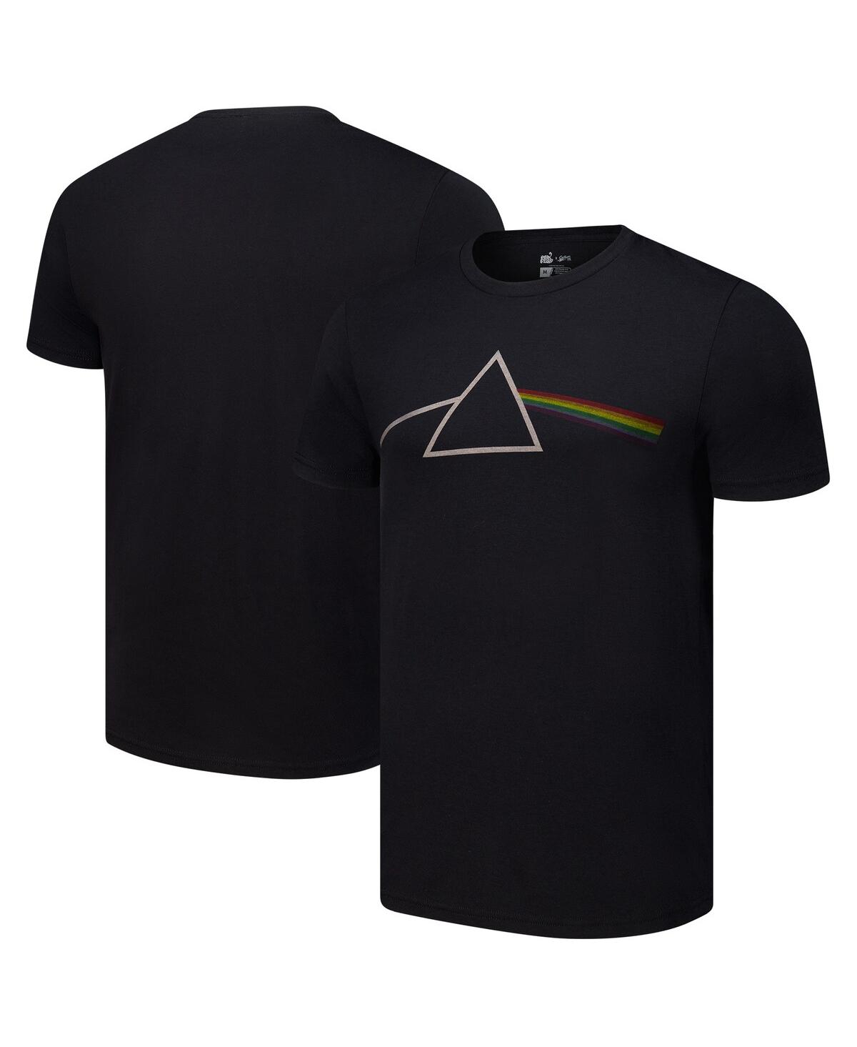 Section 119 Men's And Women's Black Pink Floyd Dark Side Of The Moon Tri-blend T-shirt