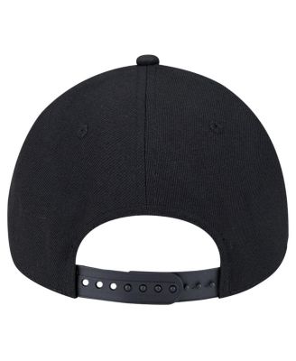 Men's Black Boston Bruins Core A-Frame 9FORTY Adjustable Hat