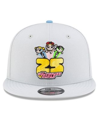 Men's Gray The Powerpuff Girls 25th Anniversary 9FIFTY Snapback Hat