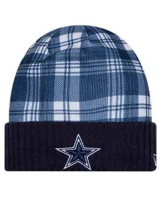 New Era - Big Boys and GIrls Navy Dallas Cowboys Sideline Statement Cuffed Knit