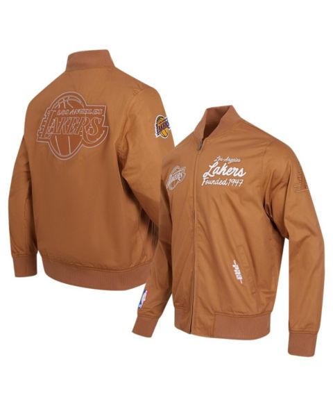 Мужская куртка Pro Standard Brown Los Angeles Lakers Paint The City Full-Zip