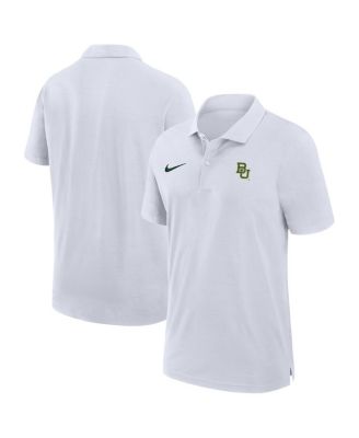 Nike - Men's White Baylor Bears Performance Polo