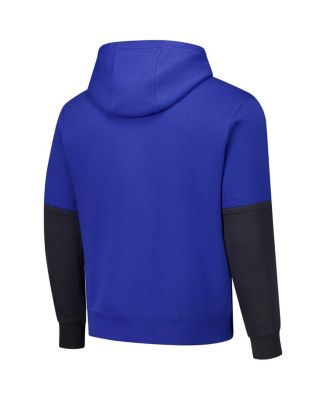 Men's Royal Team USA Club Color Block Pullover Hoodie