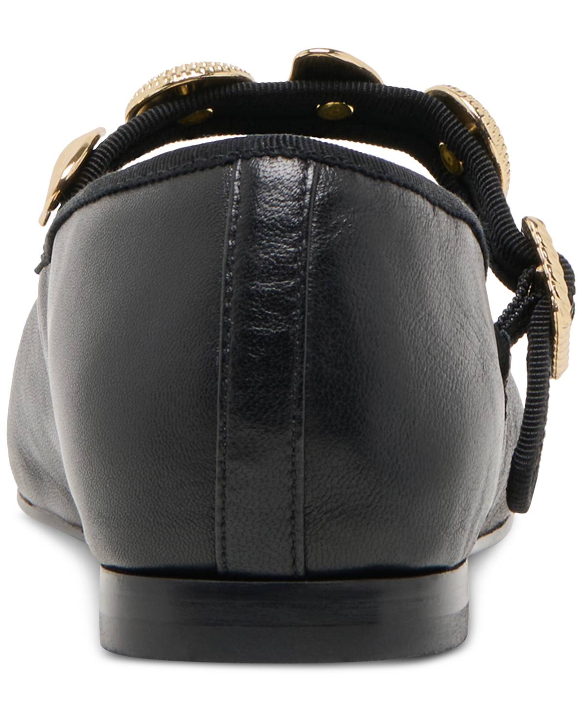 Dolce Vita Relan Mary Jane Flat In Black Leather