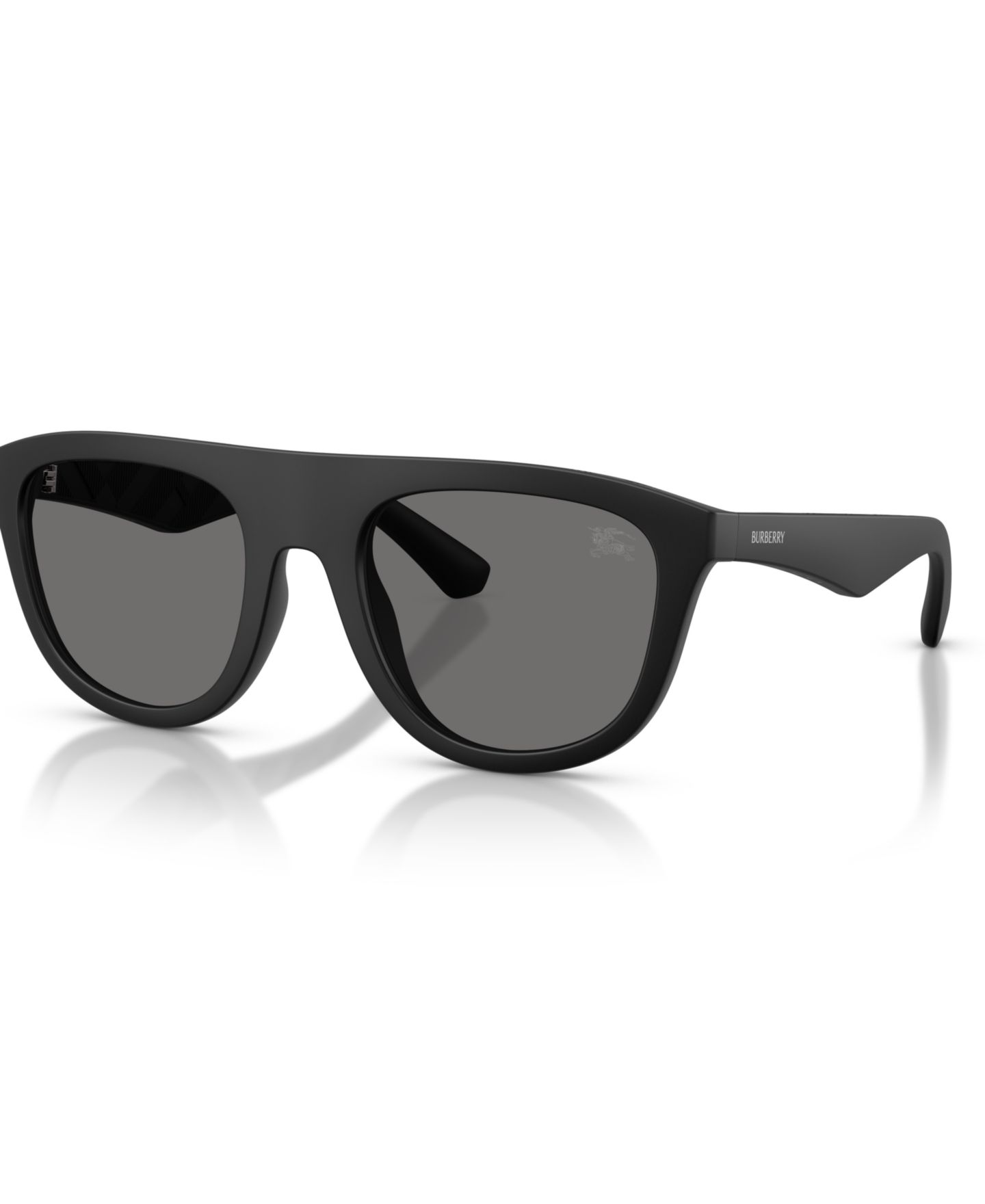 Мужские солнцезащитные очки Burberry Polarized Sunglasses, BE4459U, цвет: Матовый чёрный — фото 1