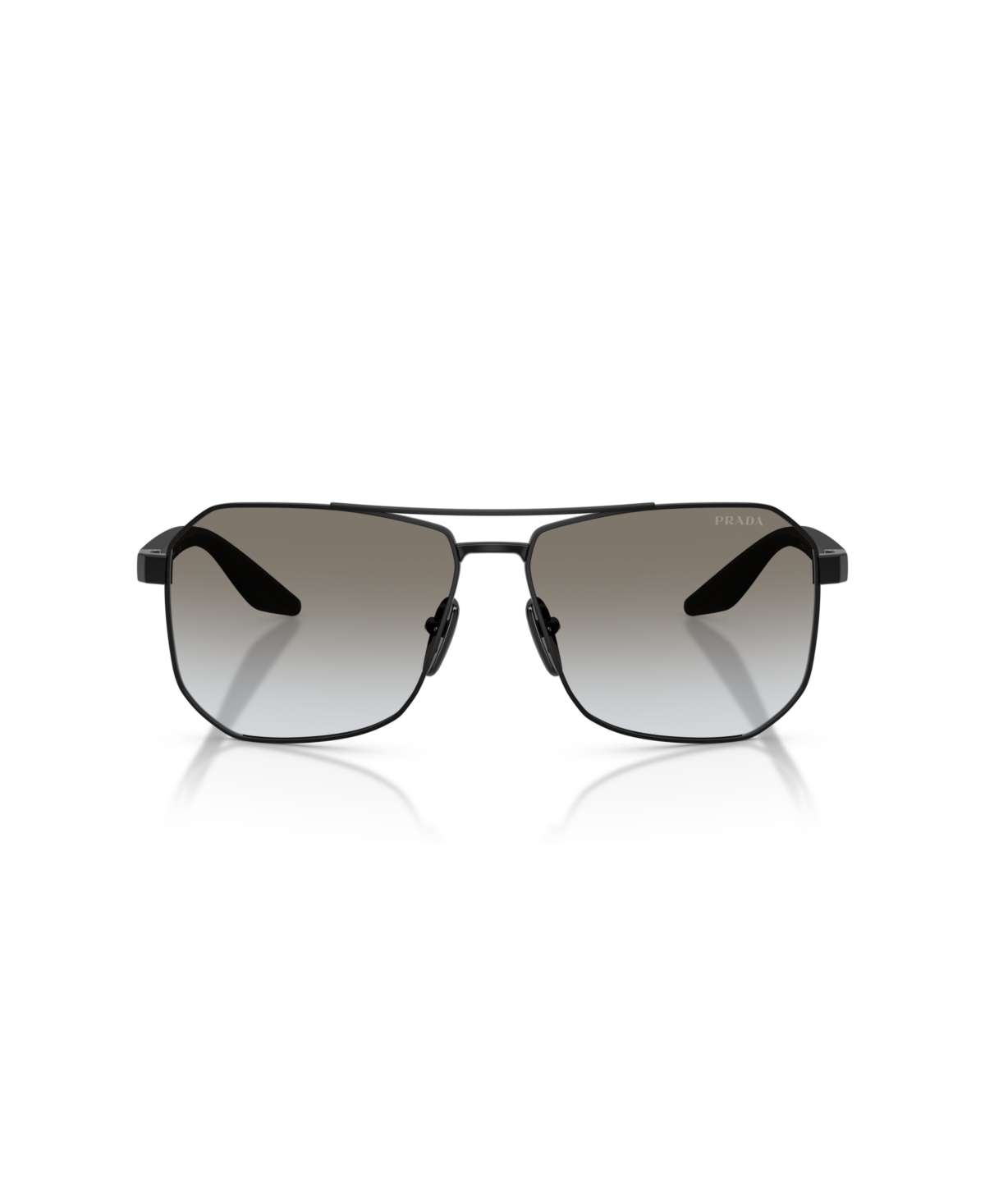 Prada Men's Large Sunglasses, Ps A53s In Matte Black