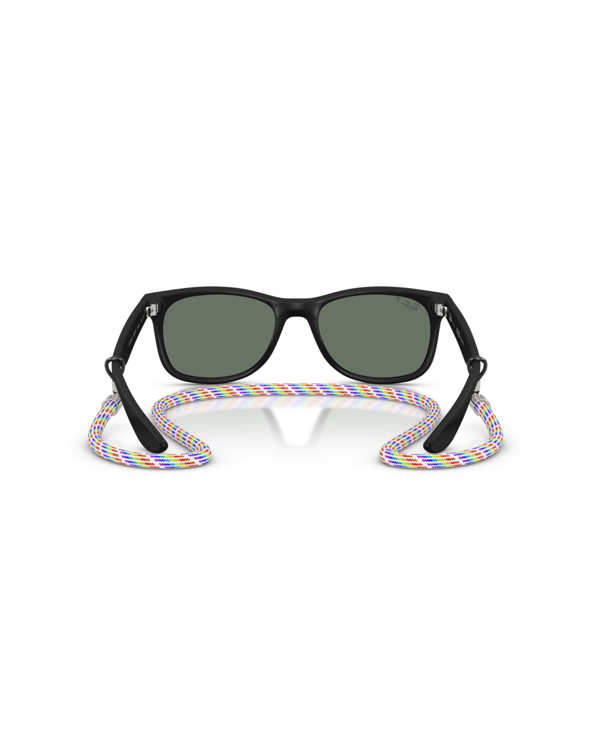 Ray-ban Jr Kids Sunglasses, New Wayfarer (ages 7-10) In Rubber Silver