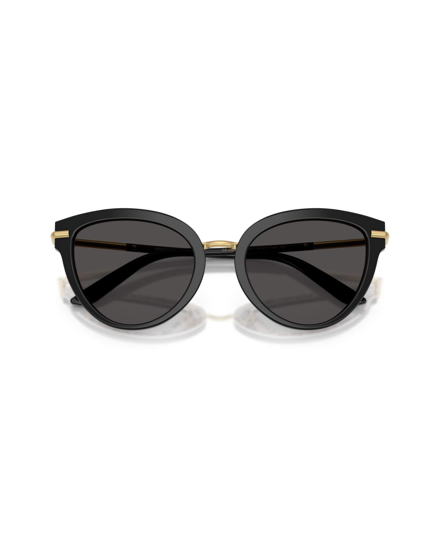 Женские солнцезащитные очки Dolce&Gabbana Large Sunglasses, DG4492, цвет: Гавана белый — фото 7