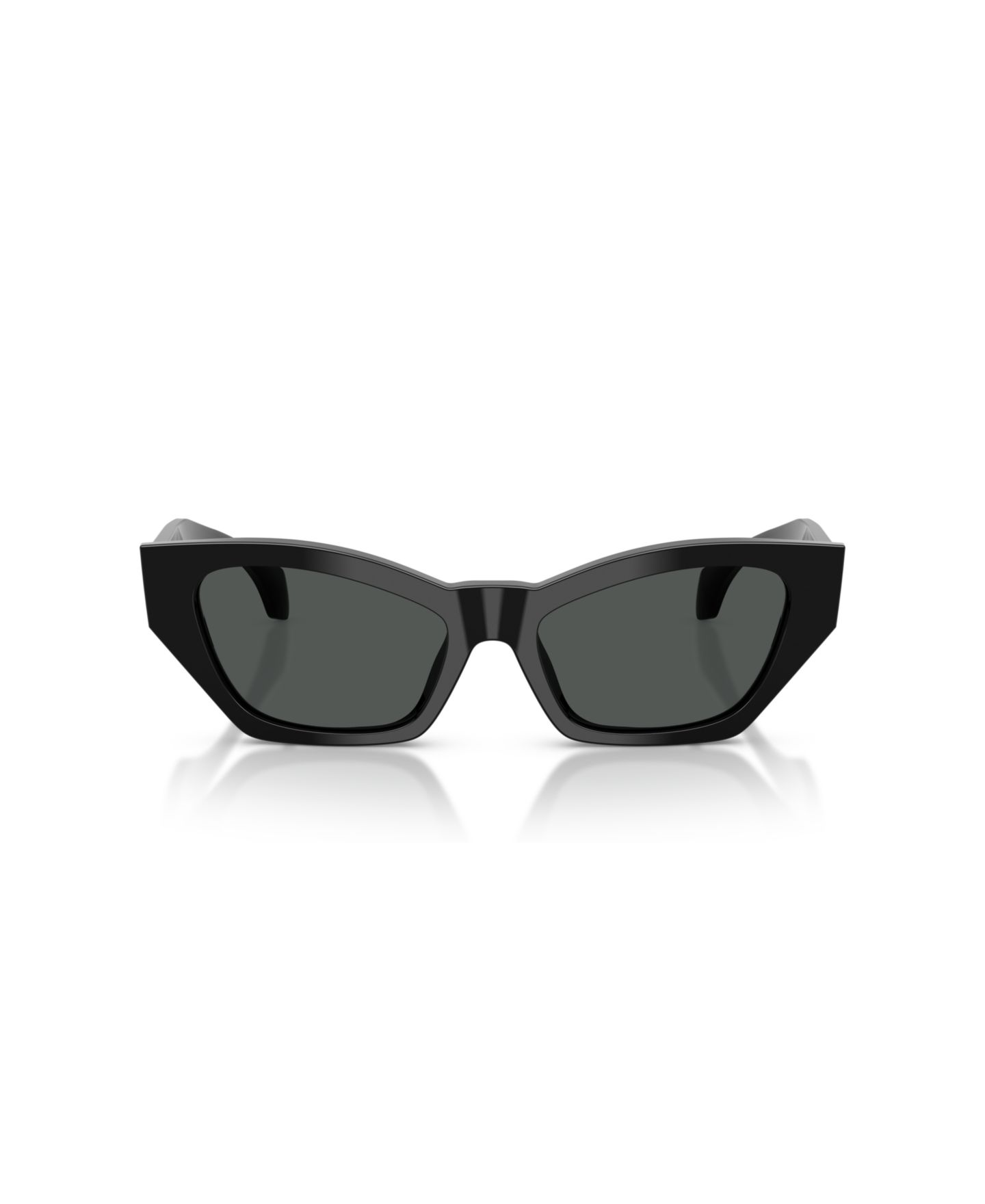 Женские солнцезащитные очки Versace Large Sunglasses, VE4488U, цвет: Чёрный — фото 3