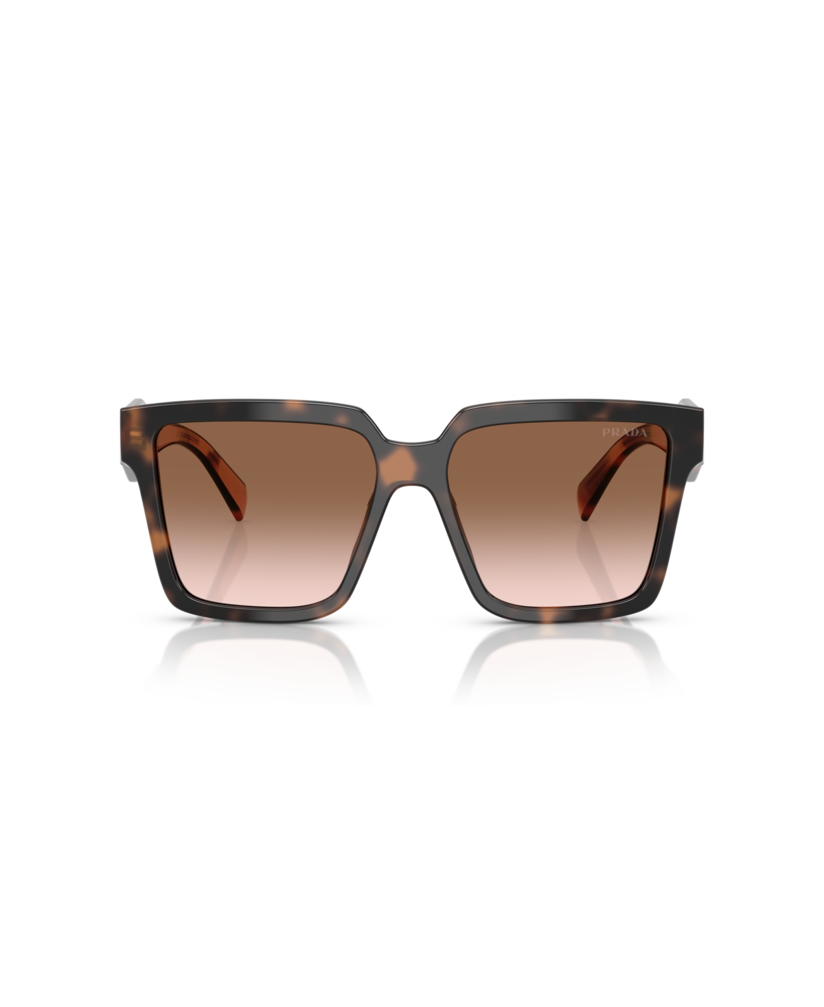 Prada Woman Sunglass Pr 24zs In Mauve Tortoise