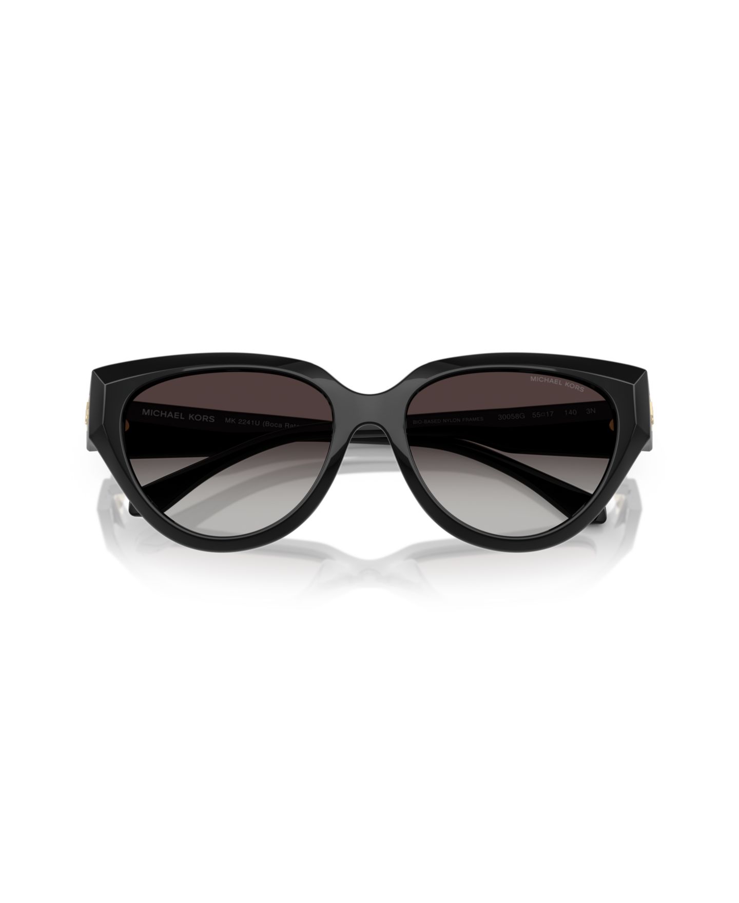 Женские солнцезащитные очки Michael Kors Sunglasses, MK2241U, цвет: Чёрный — фото 2