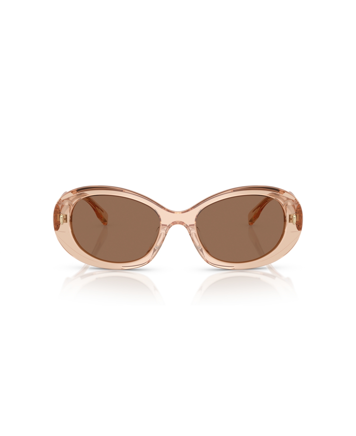 Tory Burch Women's Standard Sunglasses, Ty7214u In Transparent Light Brown
