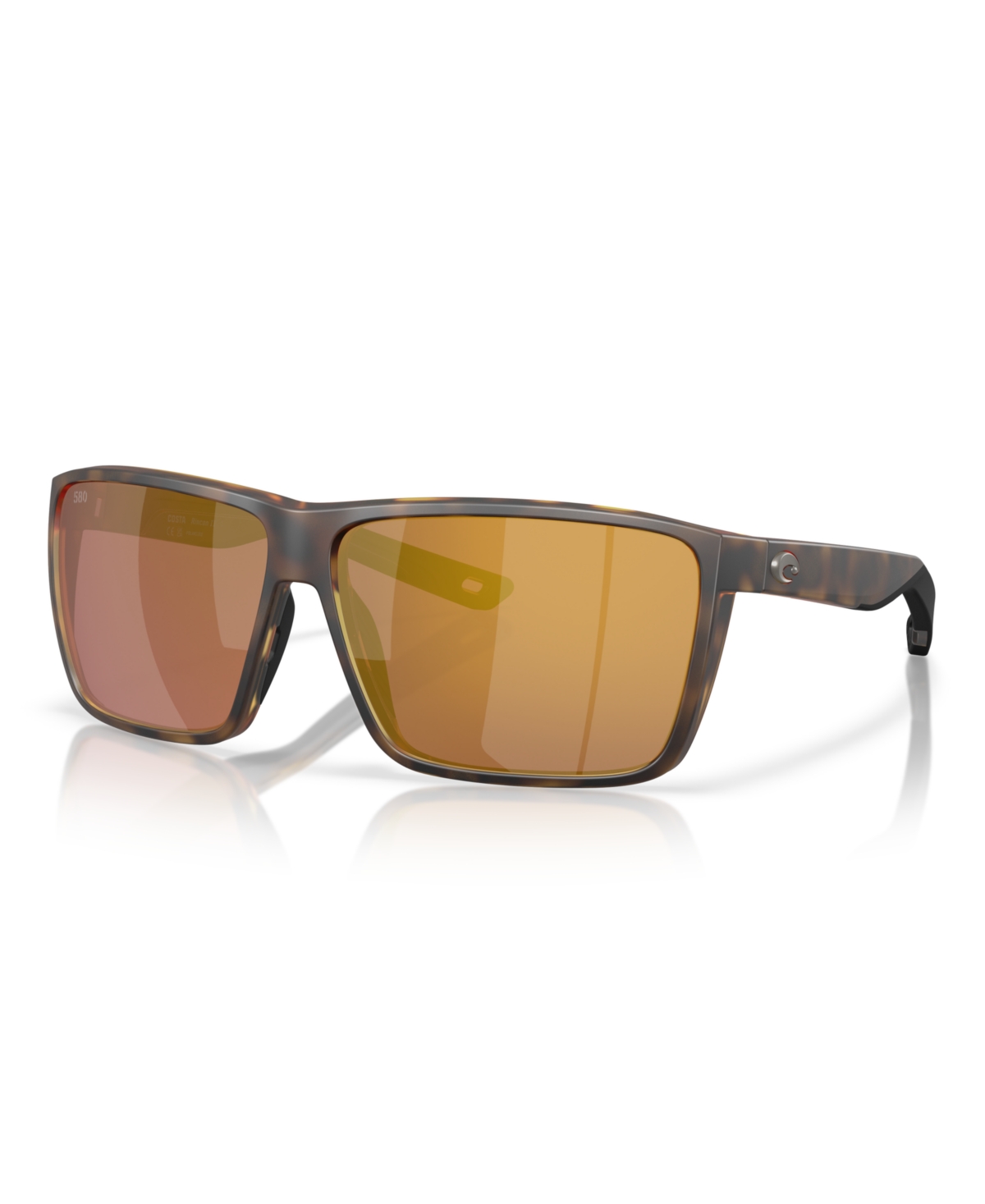 Men's Rincon Ii Polarized Sunglasses, 6S9121 - Matte Tortoise