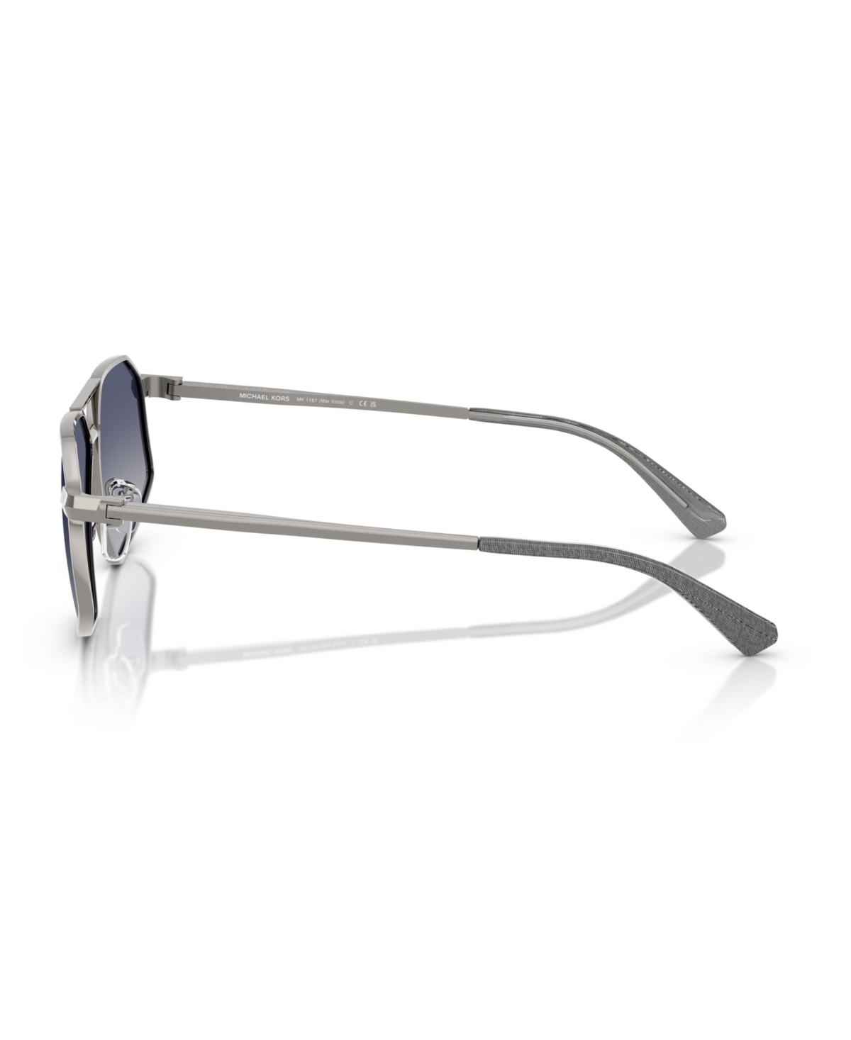 Michael Kors Man Sunglass Mk1167 Mar Vista In Shiny Gunmetal