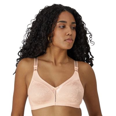Women's Double Support Spa Closure Wireless Bra 3372