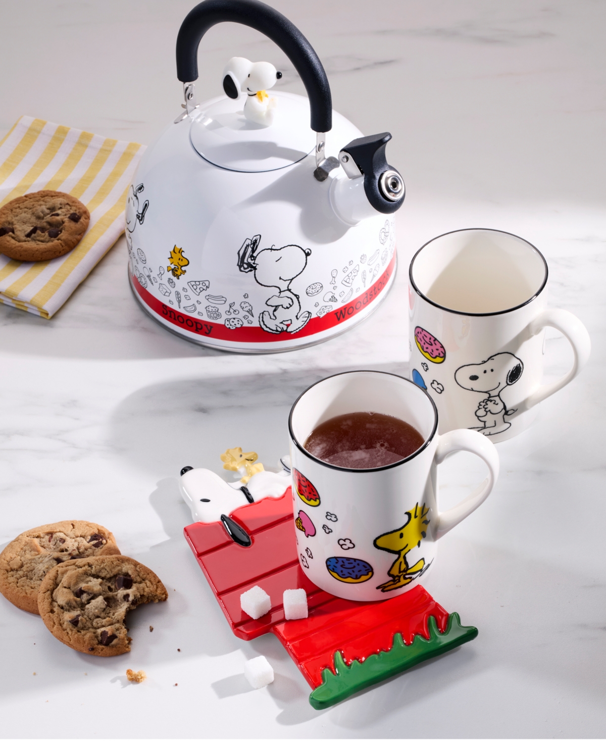 Lenox Chef Snoopy Porcelain Trivet In Multi