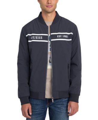 Men's Lightweight Logo Full-Zip Bomber Jacket