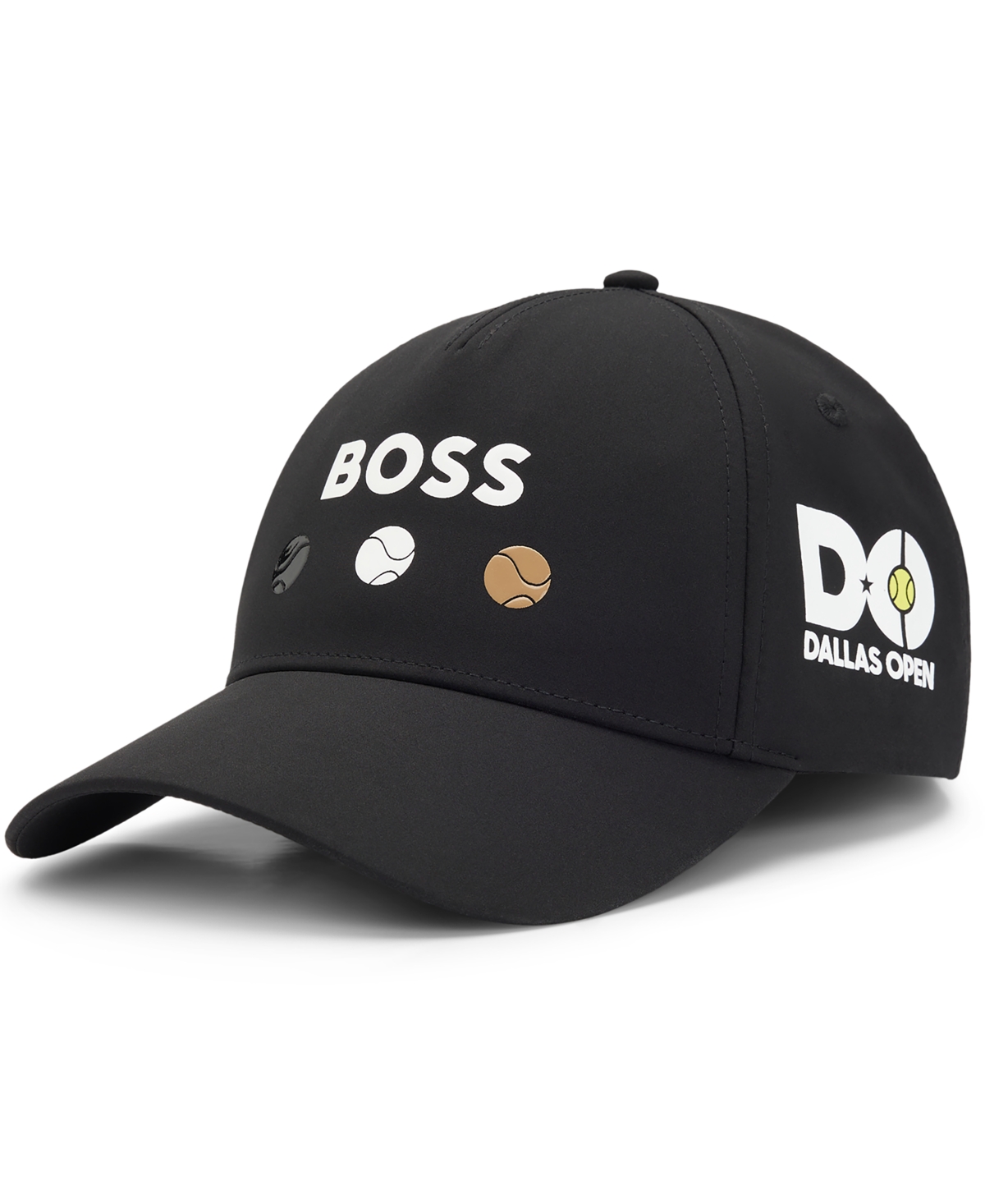 Boss by Hugo Boss Men's Logo-Detailed Tennis Cap - Black