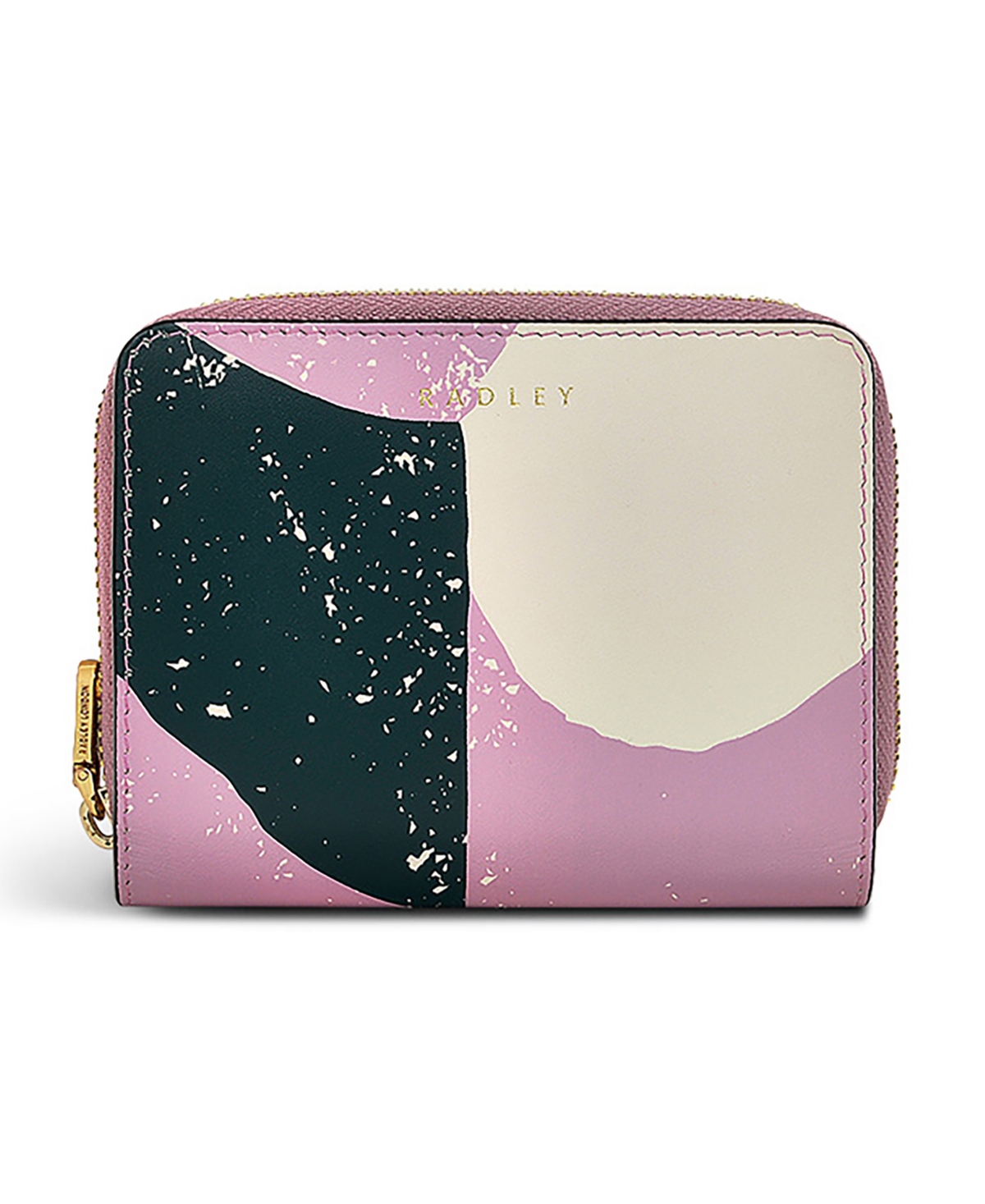 Radley London Gallery Road Soft Geo Bifold Wallet In Shy Pink