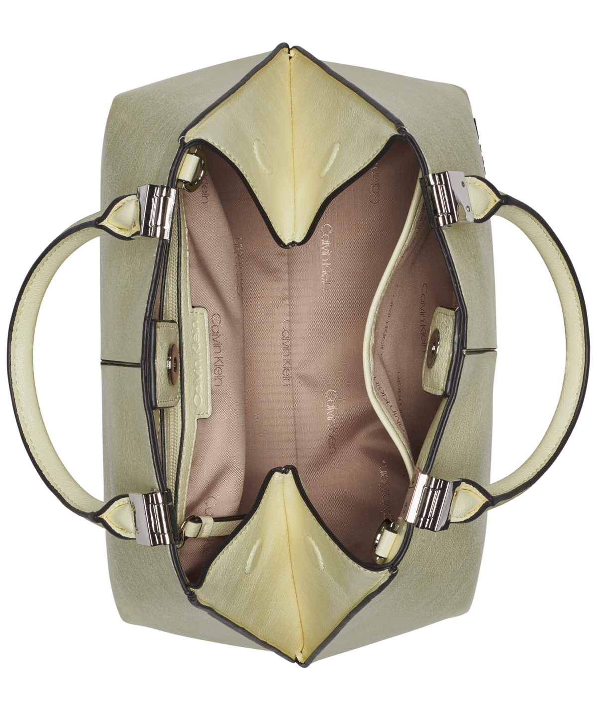 Calvin Klein Granite Convertible Satchel With Magnetic Snap