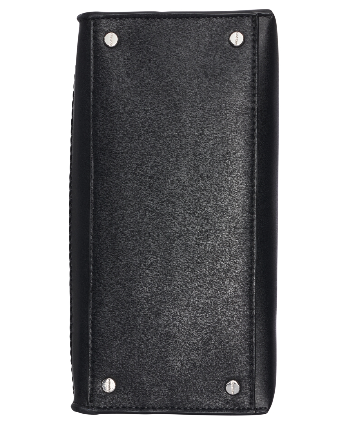 Calvin Klein Becky Canvas Crossbody In Black