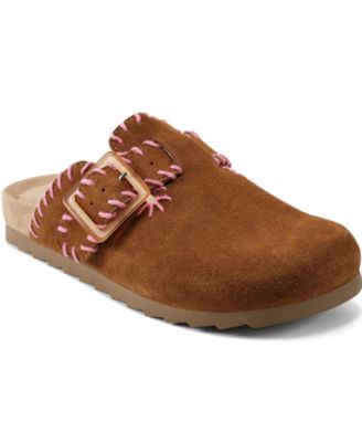 Women's Gena Stitched Flat Clogs
