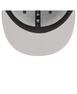 Men's Black/Purple Sacramento Kings Jersey Hook Statement Edition 9FIFTY Snapback Hat