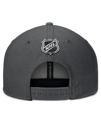 Men's Charcoal Vegas Golden Knights Authentic Pro Training Camp Snapback Hat