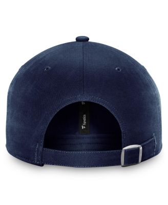 Women's Navy Colorado Avalanche Core Logo Adjustable Hat