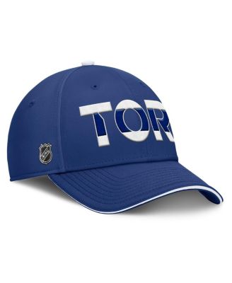 Men's Blue/White Toronto Maple Leafs Authentic Pro Rink Team Code Flex Hat
