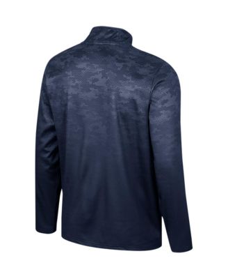 Men's Navy Georgetown Hoyas The Machine Half-Zip Jacket