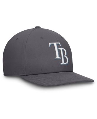 Men's Gray Tampa Bay Rays Pro Performance Snapback Hat