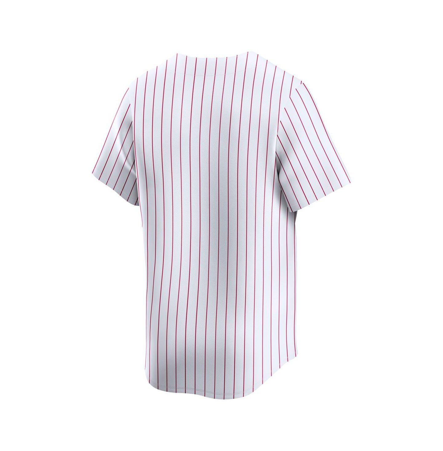 Мужской топ Nike White Pinstripe Florida State Seminoles College Limited Baseball Jersey — фото 2