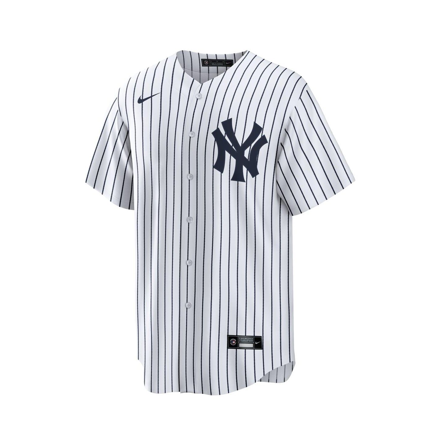 Мужской топ Nike Anthony Volpe White New York Yankees Home Replica Player Jersey — фото 3