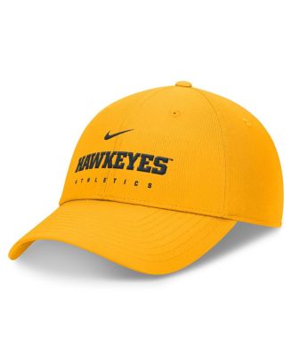 Nike - Men's Gold Iowa Hawkeyes 2024/25 On-Field Club Performance Adjustable Hat