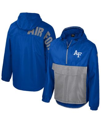 Colosseum - Men's Royal Air Force Falcons Reloaded Anorak Half-Zip Jacket