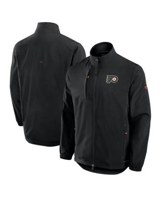 Fanatics - Men's  Black Philadelphia Flyers Authentic Pro Rink Coaches Full-Zip Jacket