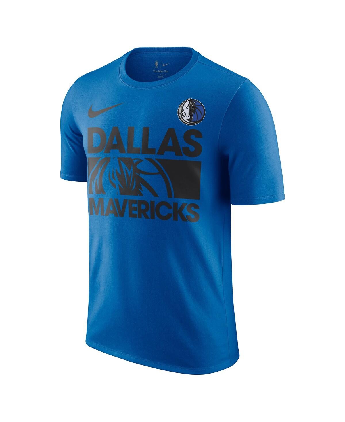 Nike Dallas Mavericks Courtside  Men's Nba T-shirt In Royal