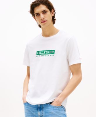 Tommy Hilfiger - Men's Crewneck Logo T-Shirt